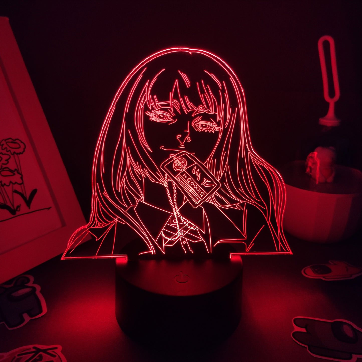 Kakegurui 3D LED RGB Neon Night Lights