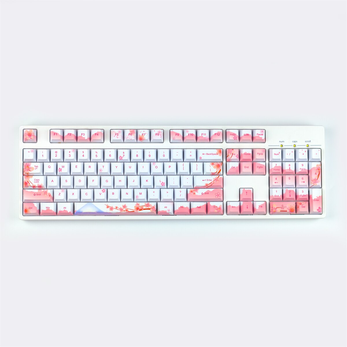 Sakura Keycaps PBT 5 Face Cherry Profile Keycaps