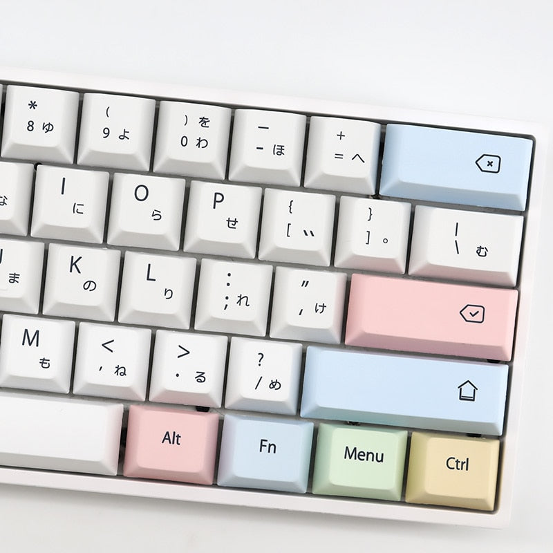 Sea Chalk Keycaps Cherry Profile