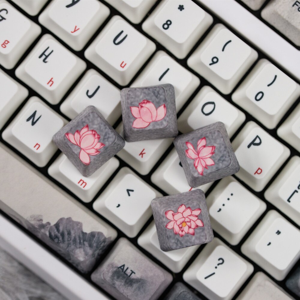 Fine Koi Keycaps PBT 5 Faces OEM Profile Keycaps