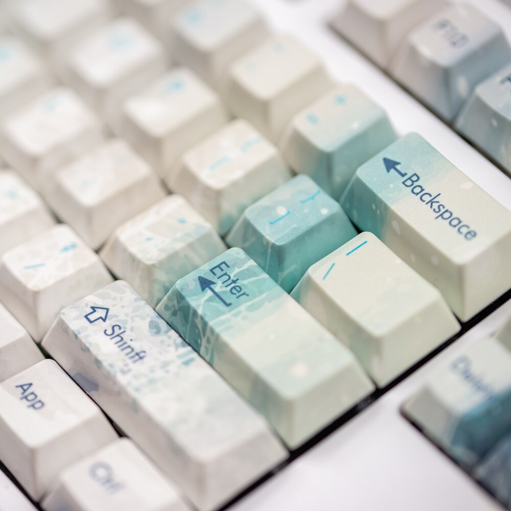 Winter Deer Keycaps PBT Cherry Profile Keycaps