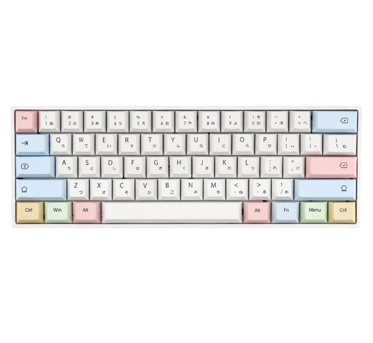 Sea Chalk Keycaps Cherry Profile