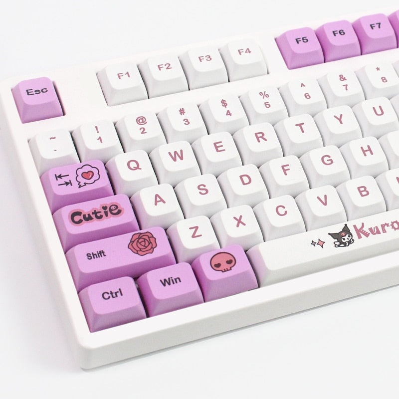 Kuromi XDA Profile Keycaps