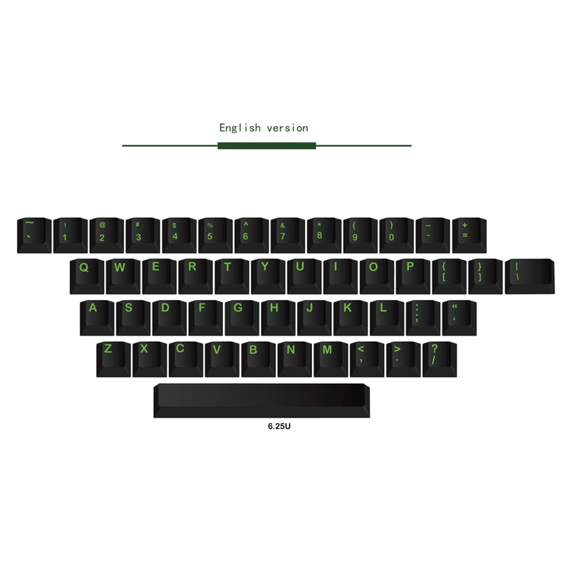 Semiconductor PBT 5 Sides Key Caps