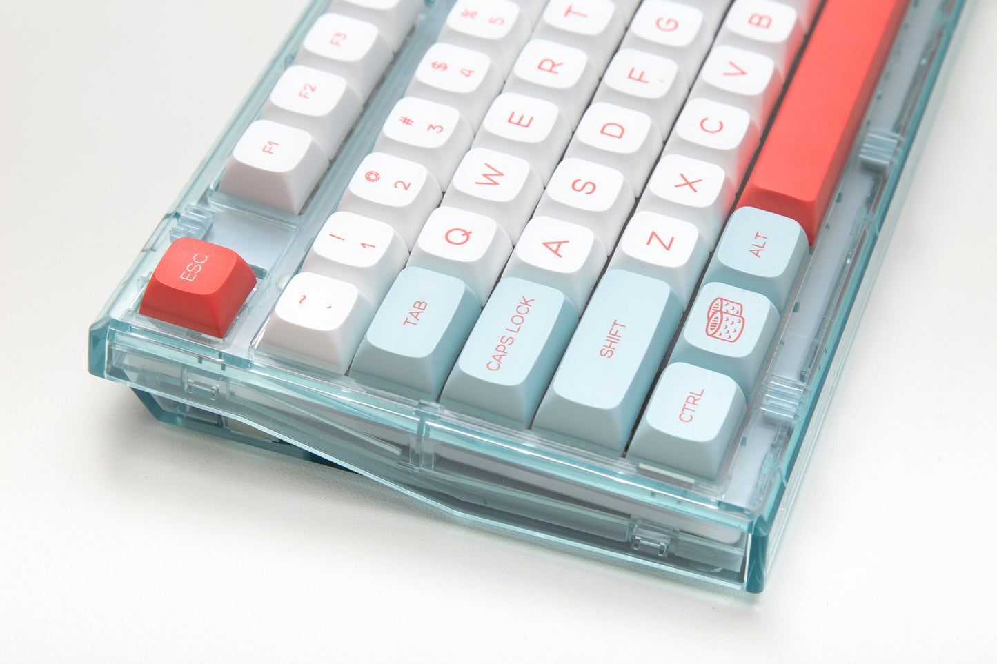 Salmon Keycaps PBT XDA Profile