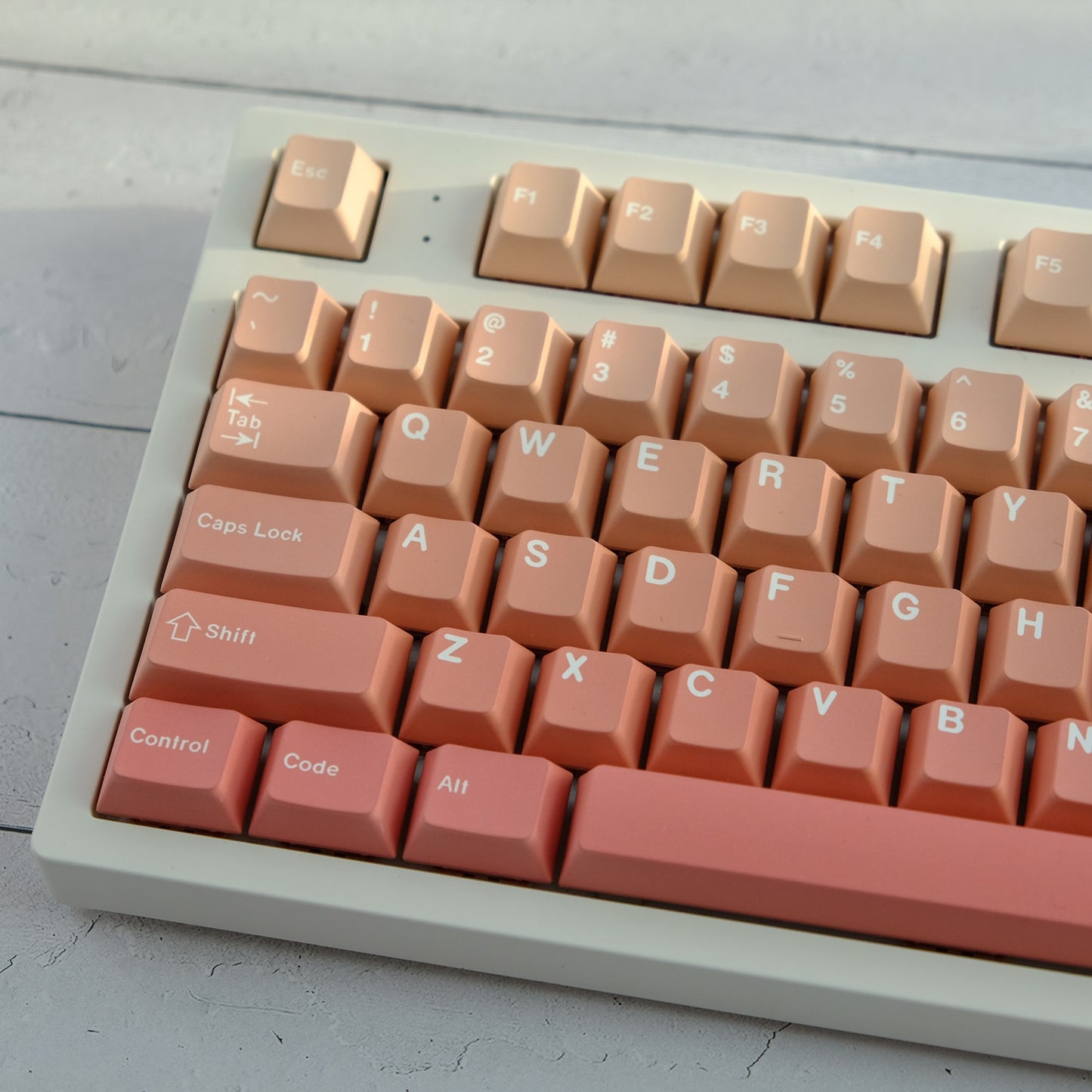 Blush Cherry Profile PBT Keycaps