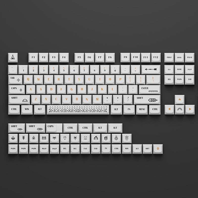 Totem Cherry Profile PBT Keycaps
