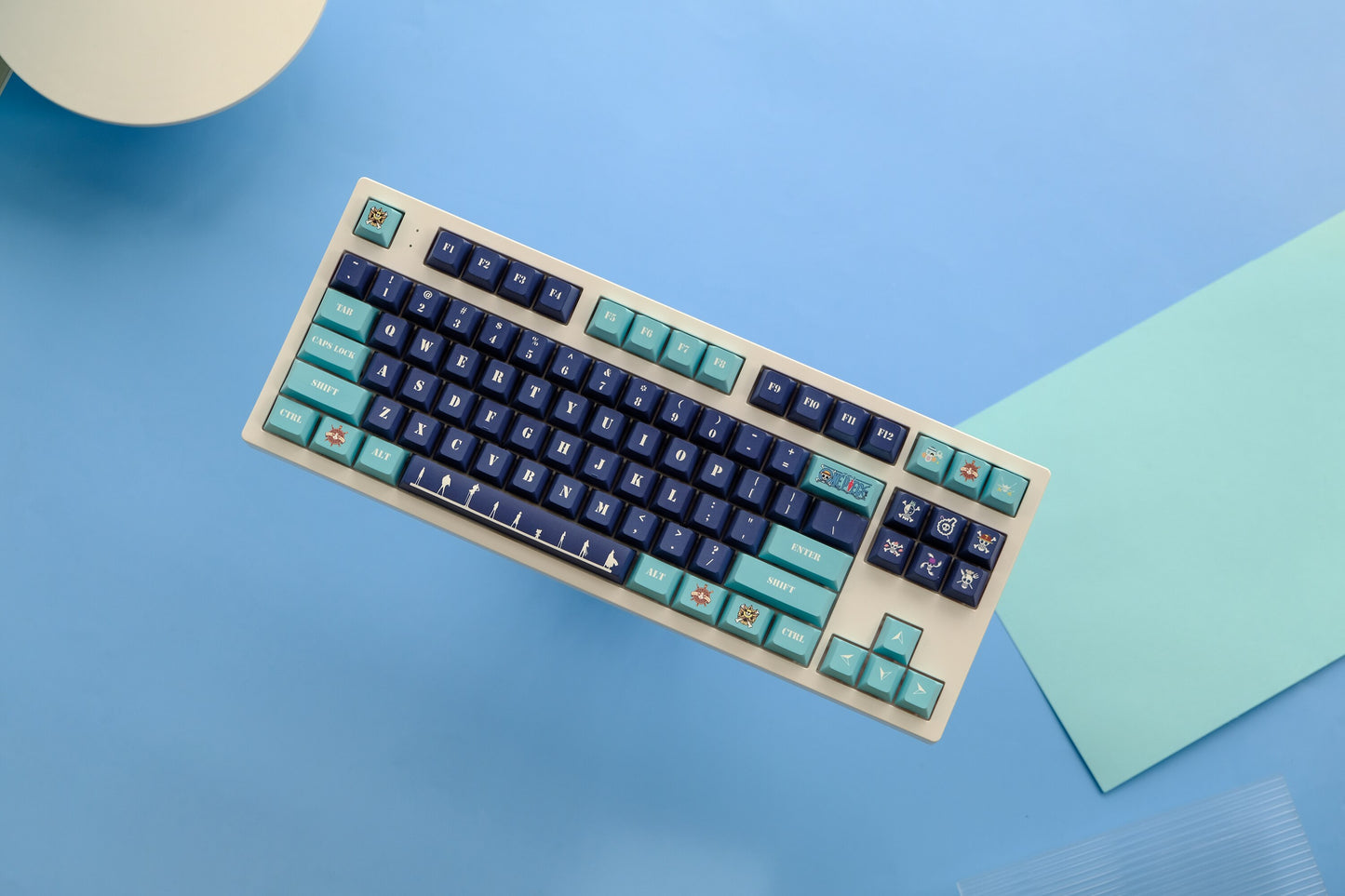One Piece PBT Keycaps Cherry Profile