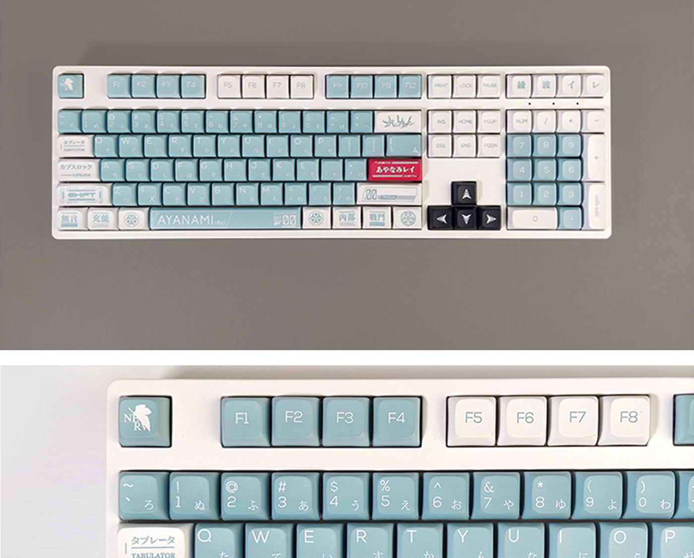 EVA No. 0 PBT XDA Keycaps