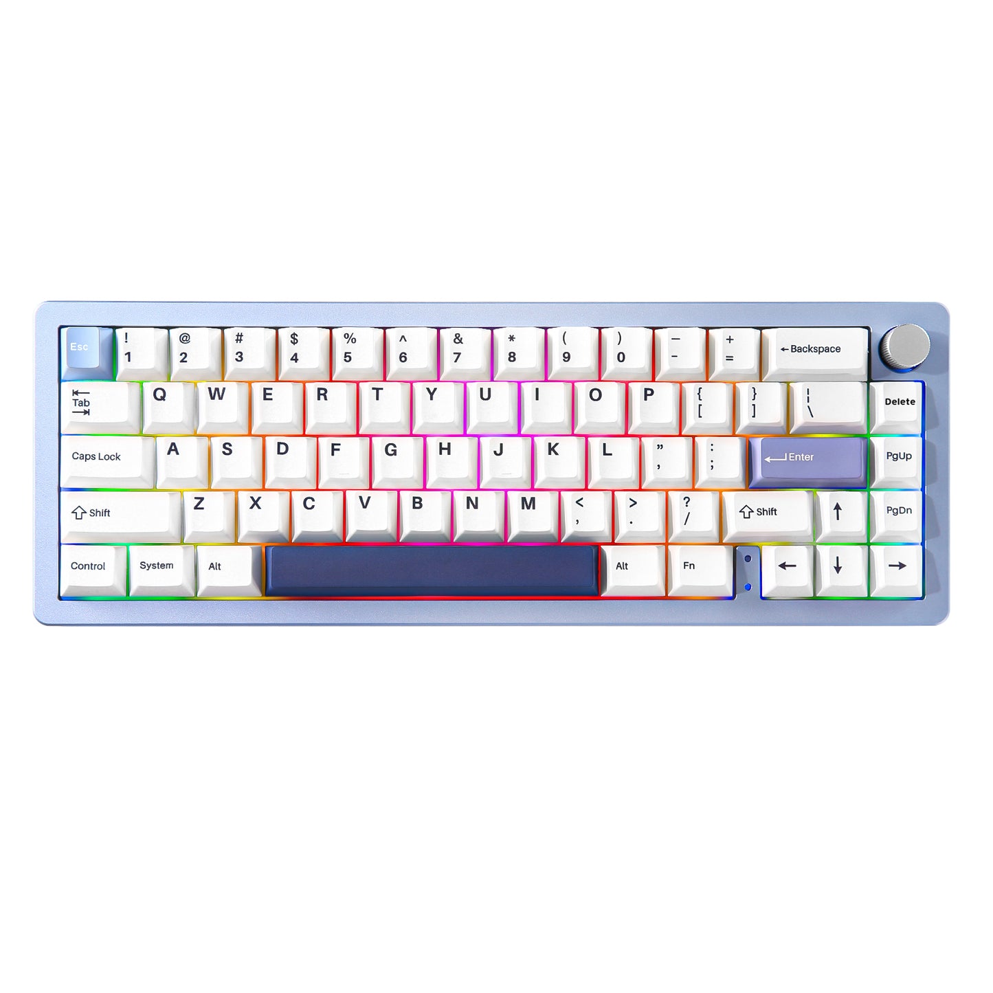 YUNZII AL66 CNC Aluminum Wireless Hot Swap RGB Mechanical Keyboard