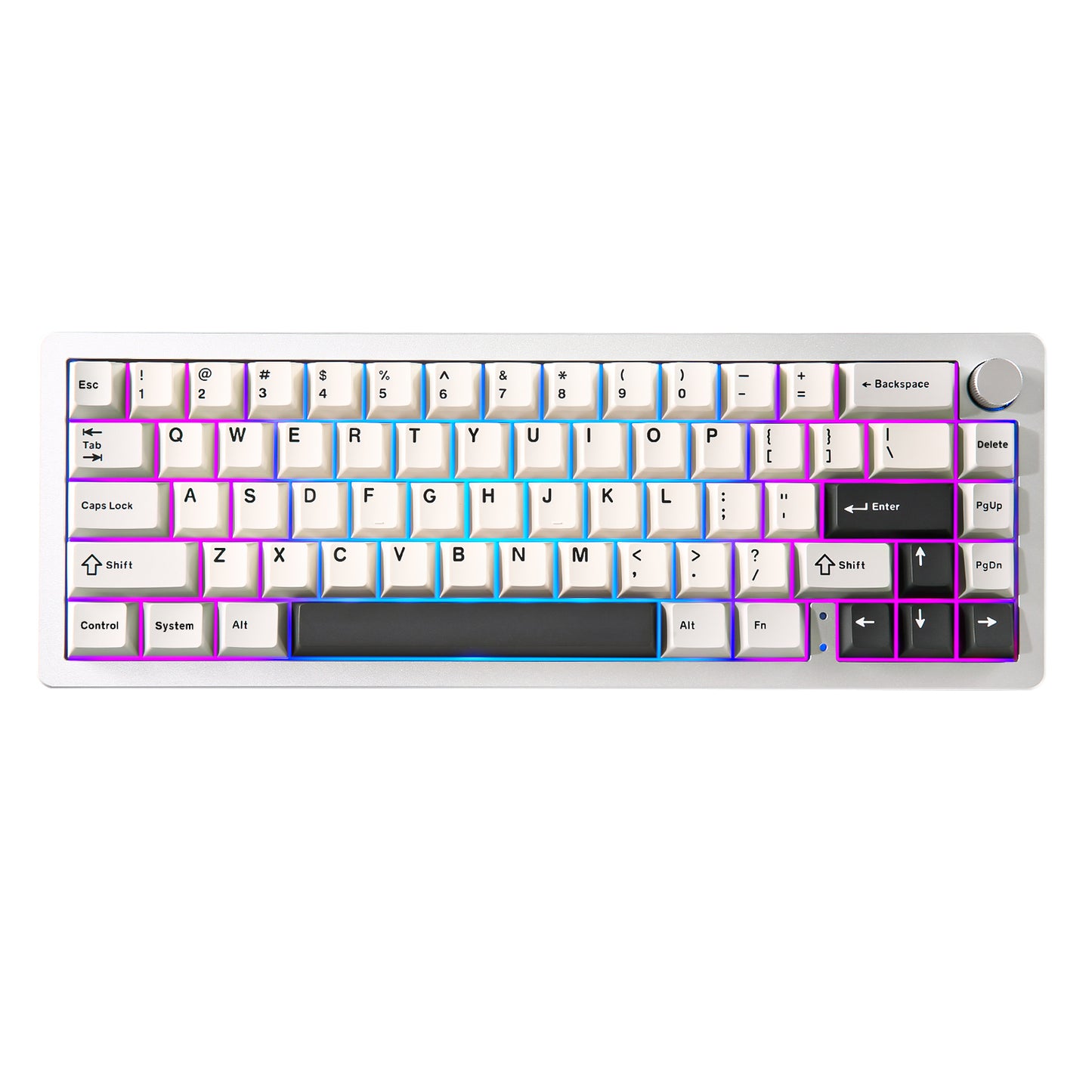 YUNZII AL66 CNC Aluminum Wireless Hot Swap RGB Mechanical Keyboard