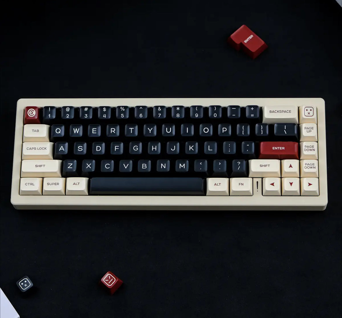 Retro PBT QXA 108+ Keycaps