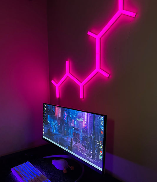 Honey Comb RGB Lights