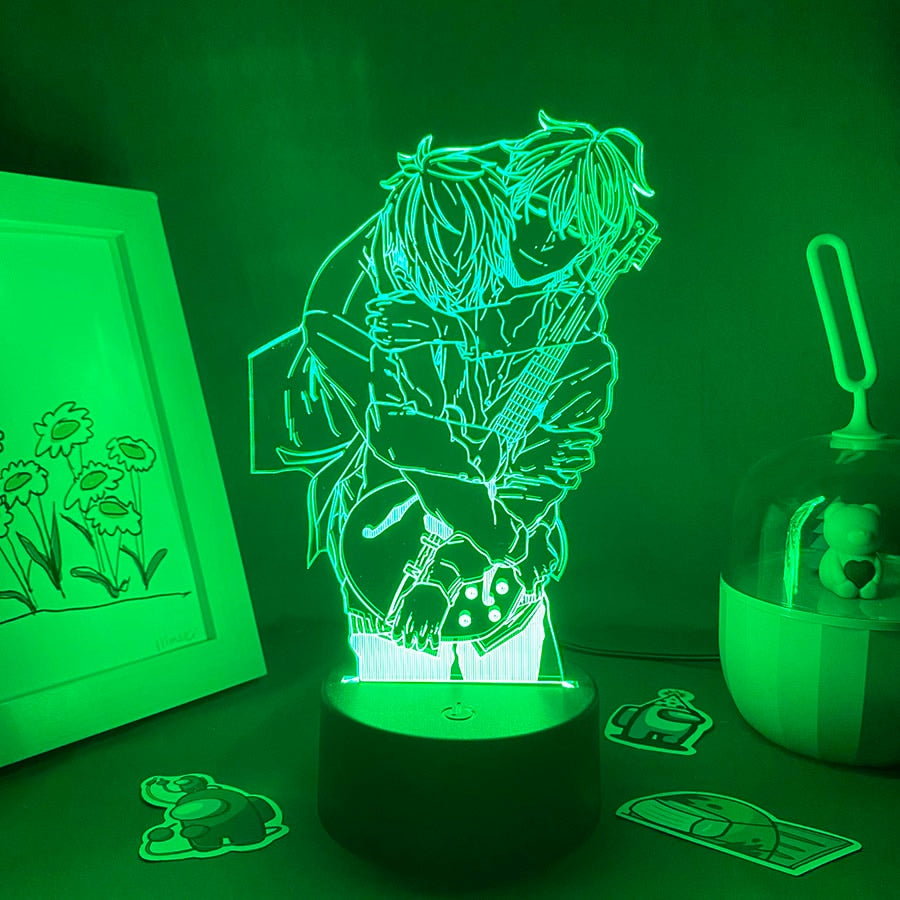 GIVEN Sato Mafuyu and Uenoyama Ritsuka Figure Led Night Light