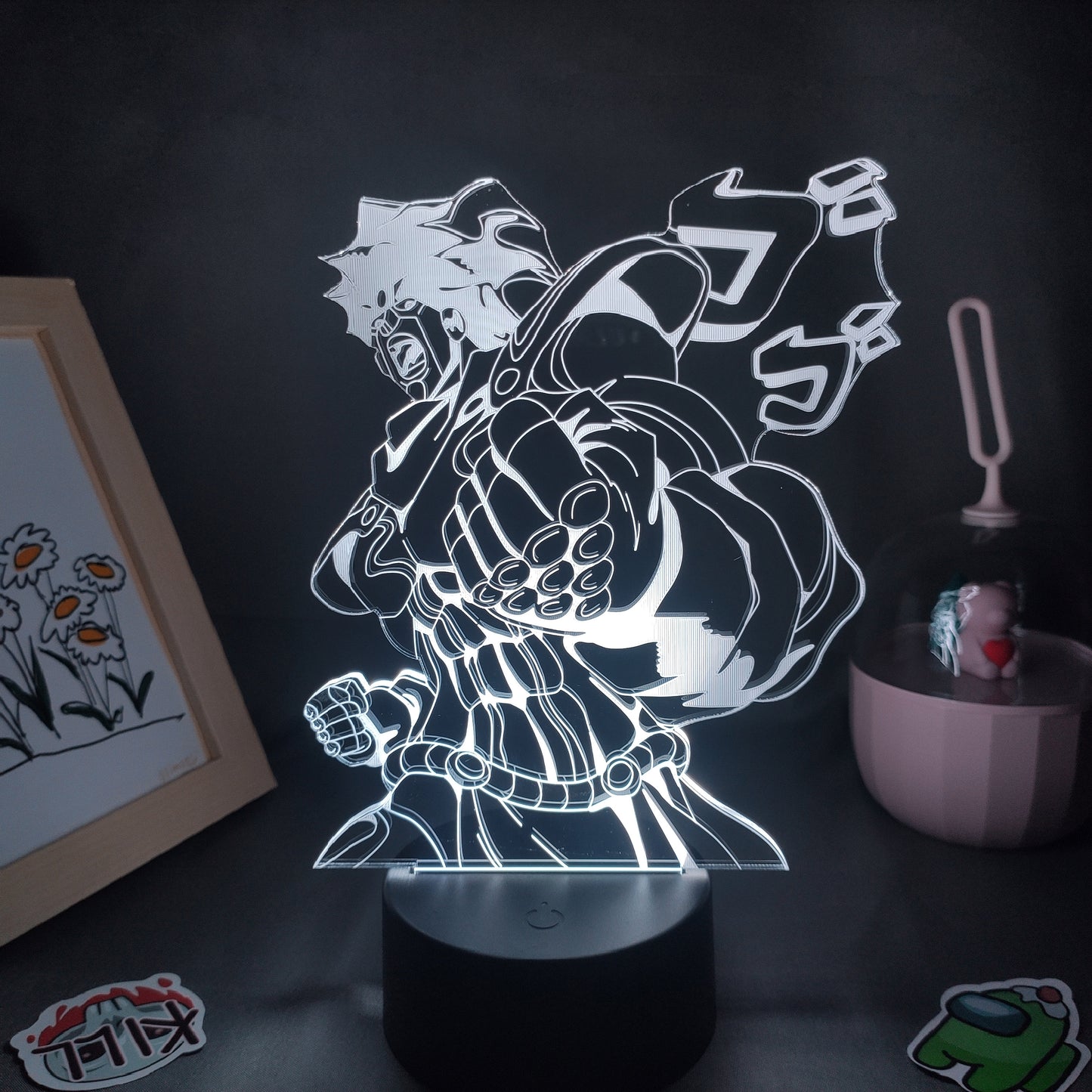 JoJos Bizarre Adventure Jonathan Joestar 3D Lava Lamp