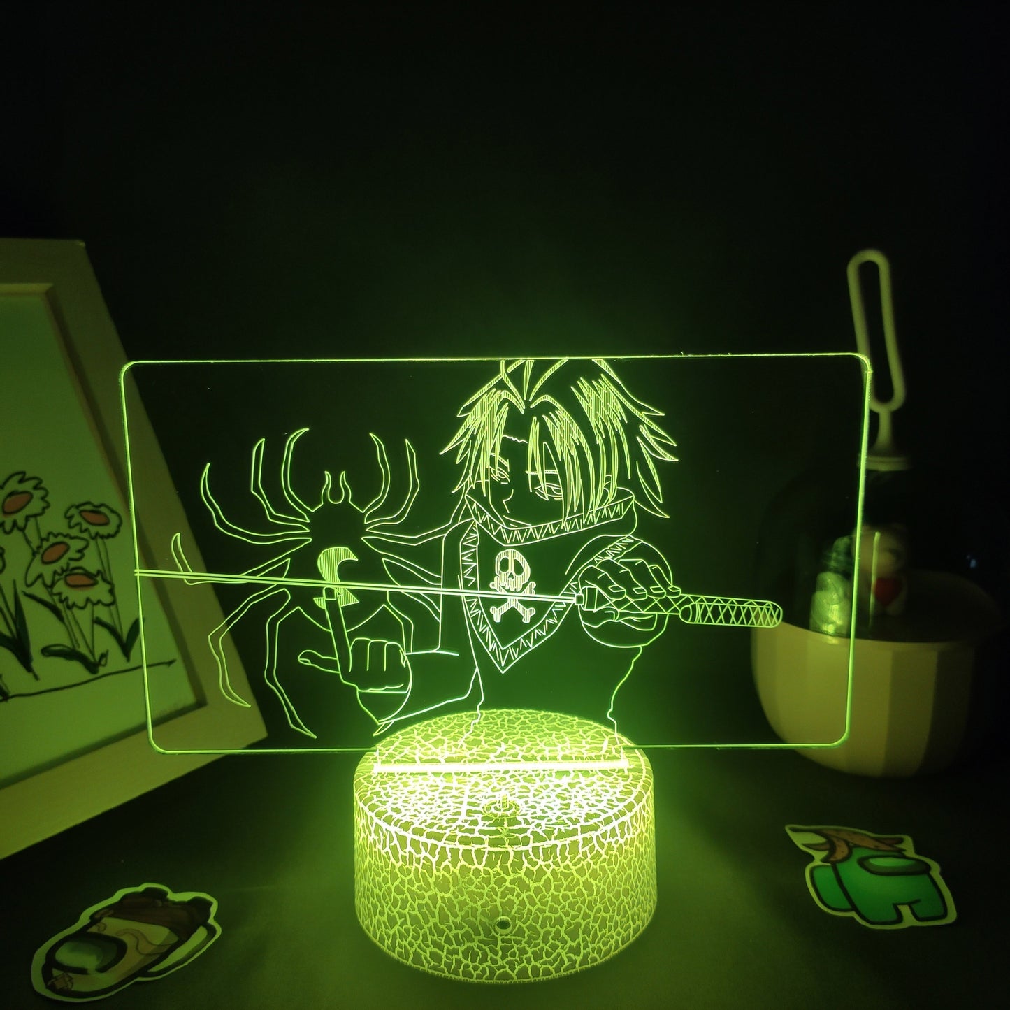 Hunter X Hunter Figure Feitan 3D Led Lamp