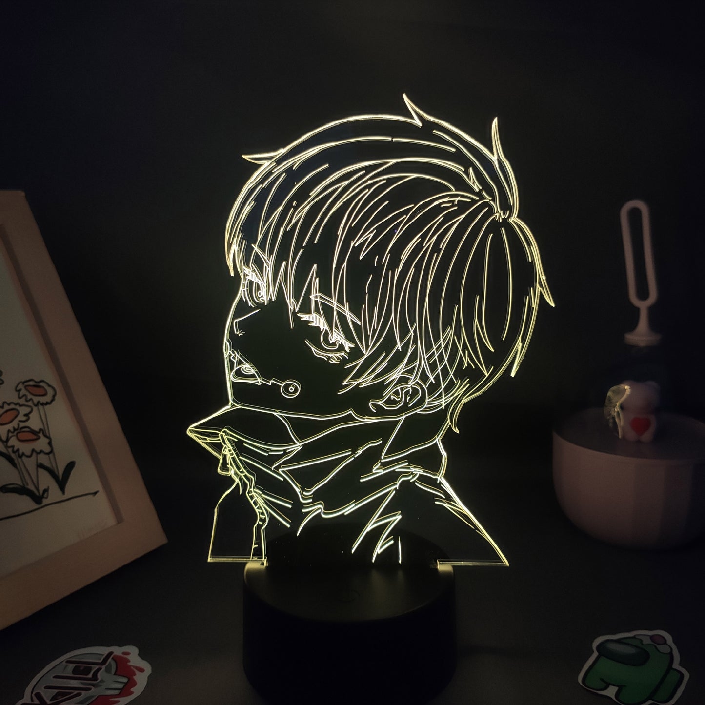 Jujutsu Kaisen Figure Inumaki Toge 3D LED Lava Lamps