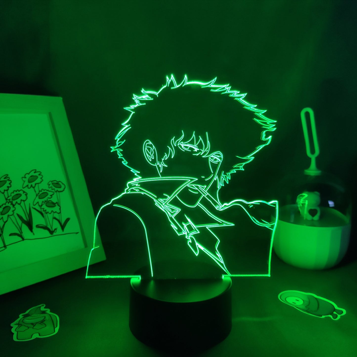 Cowboy Bebop Figure Spike Spiegel 3D Night Lights