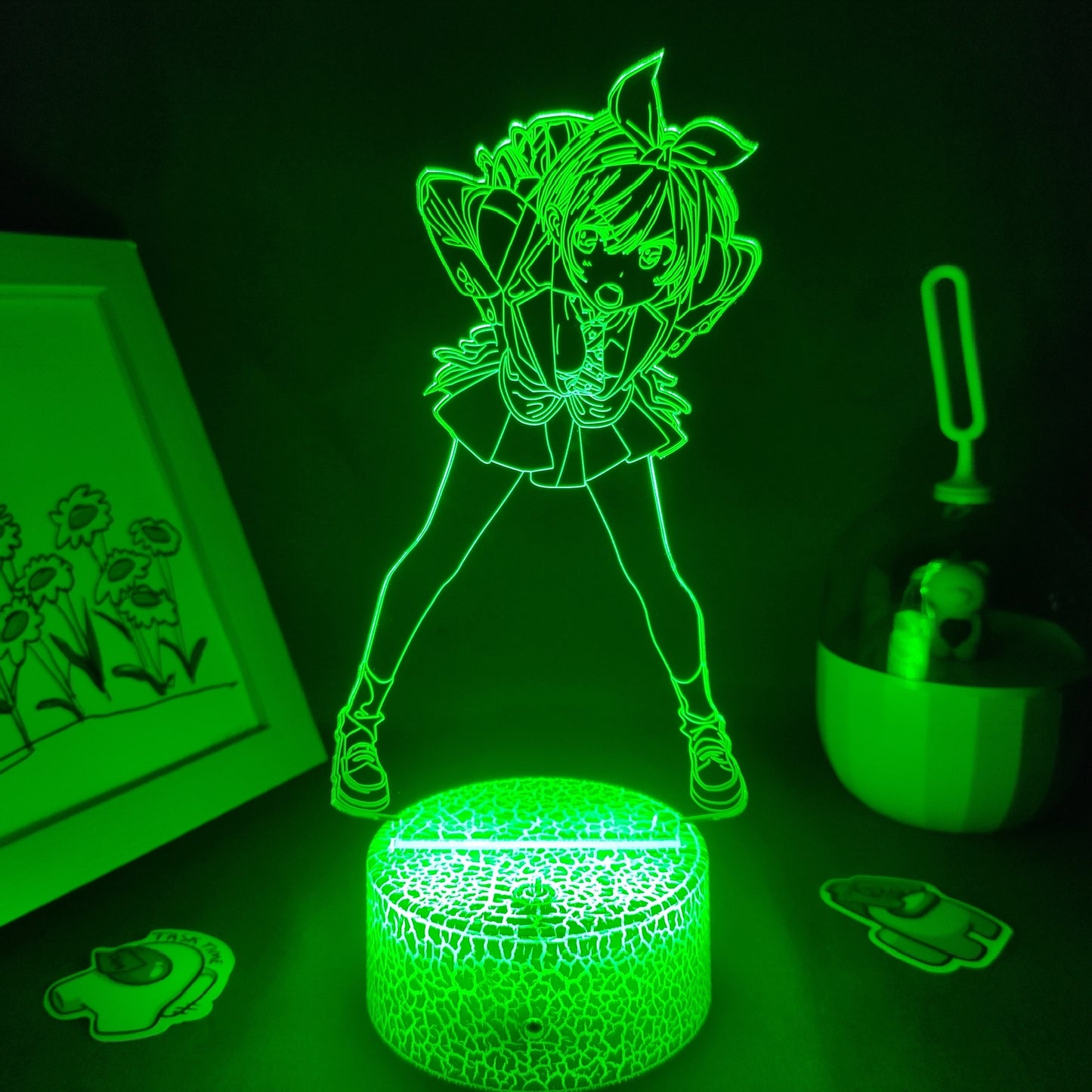 Rent A Girlfriend 3D Led Lava Lamp