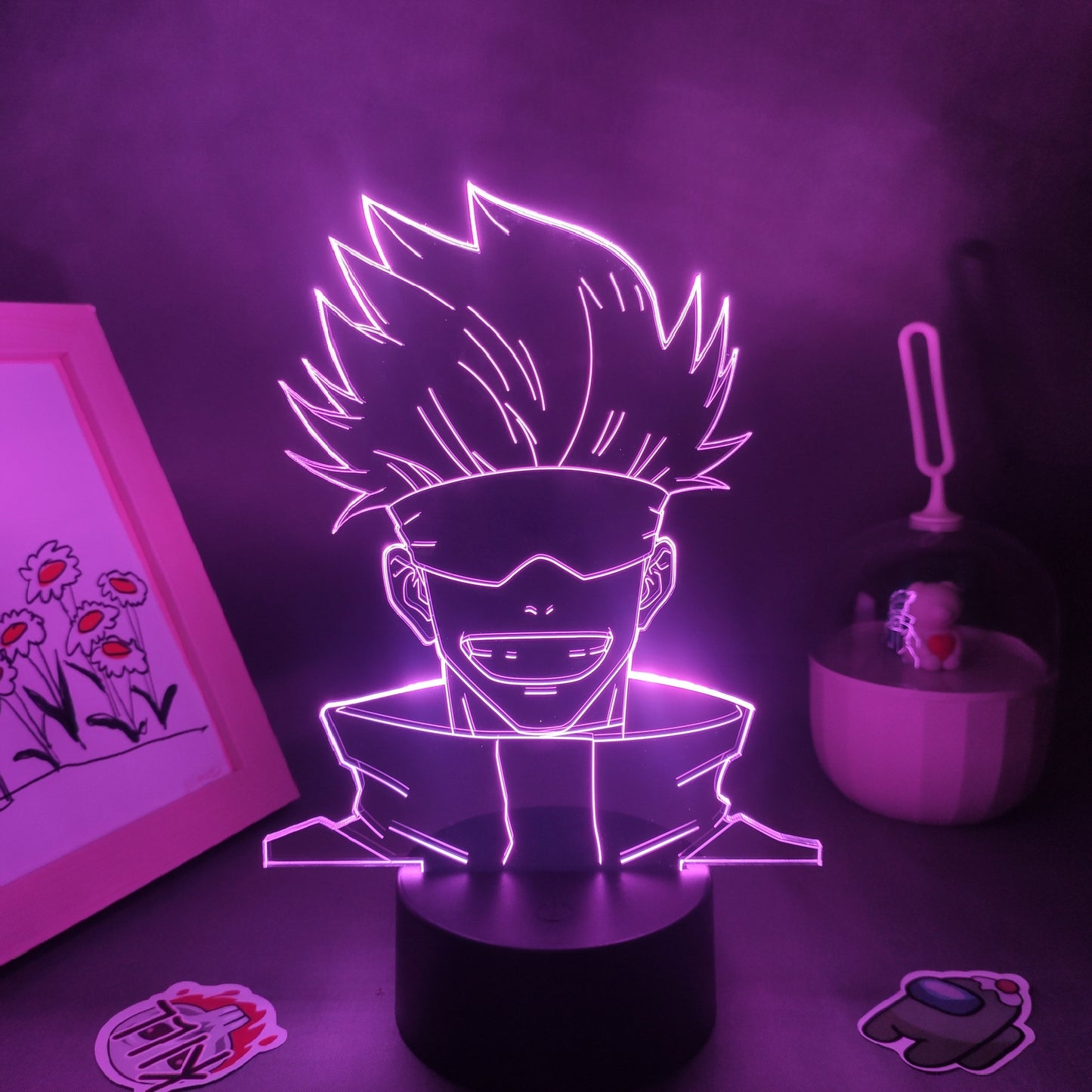 Jujutsu Kaisen Figure Inumaki Toge 3D LED Lava Lamps