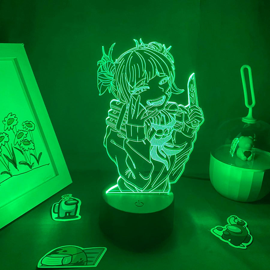 Figure Toga Himiko 3D Night Lights