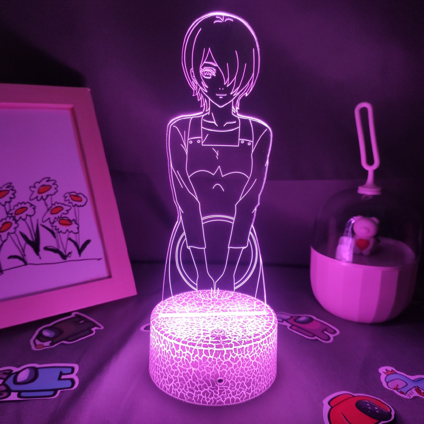 Tokyo Ghoul Touka Kirishima Figure 3D Night Lights