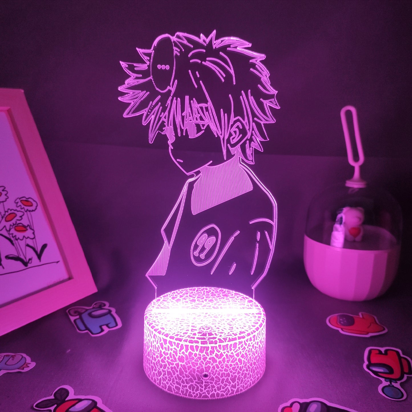 Killua Zoldyck Figure 3D Lava Lamp