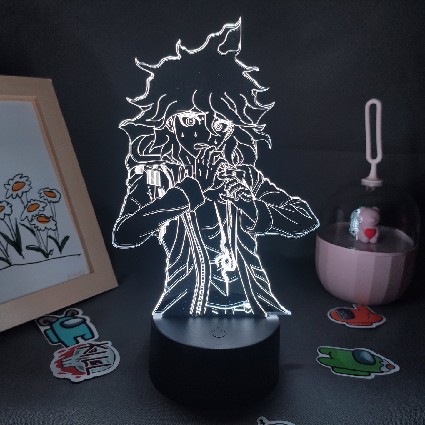 Danganronpa Figure Nagito Komaeda Night Lights