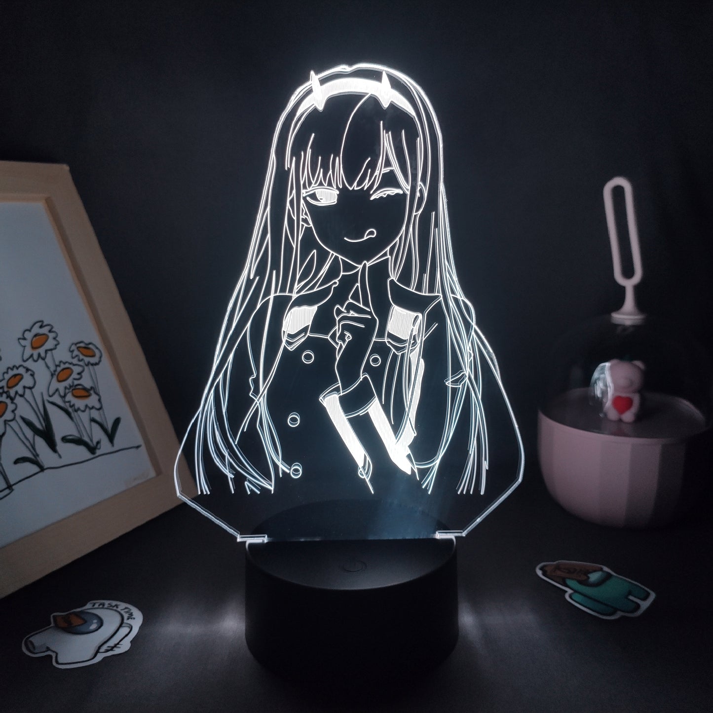 Darling In The Franxx Figure Zero Two Lamps