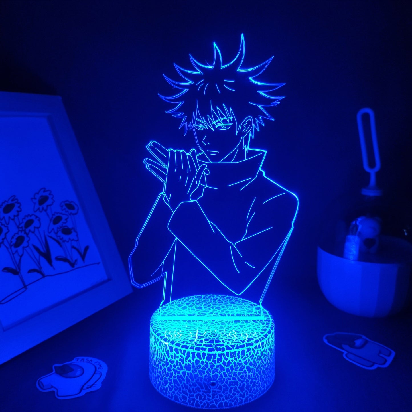 Jujutsu Kaisen Figure Megumi Fushiguro 3D LED Lamp