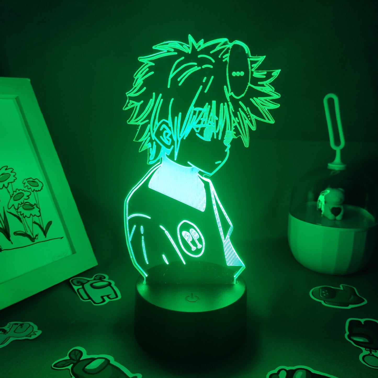 Killua Zoldyck Figure 3D Lava Lamp