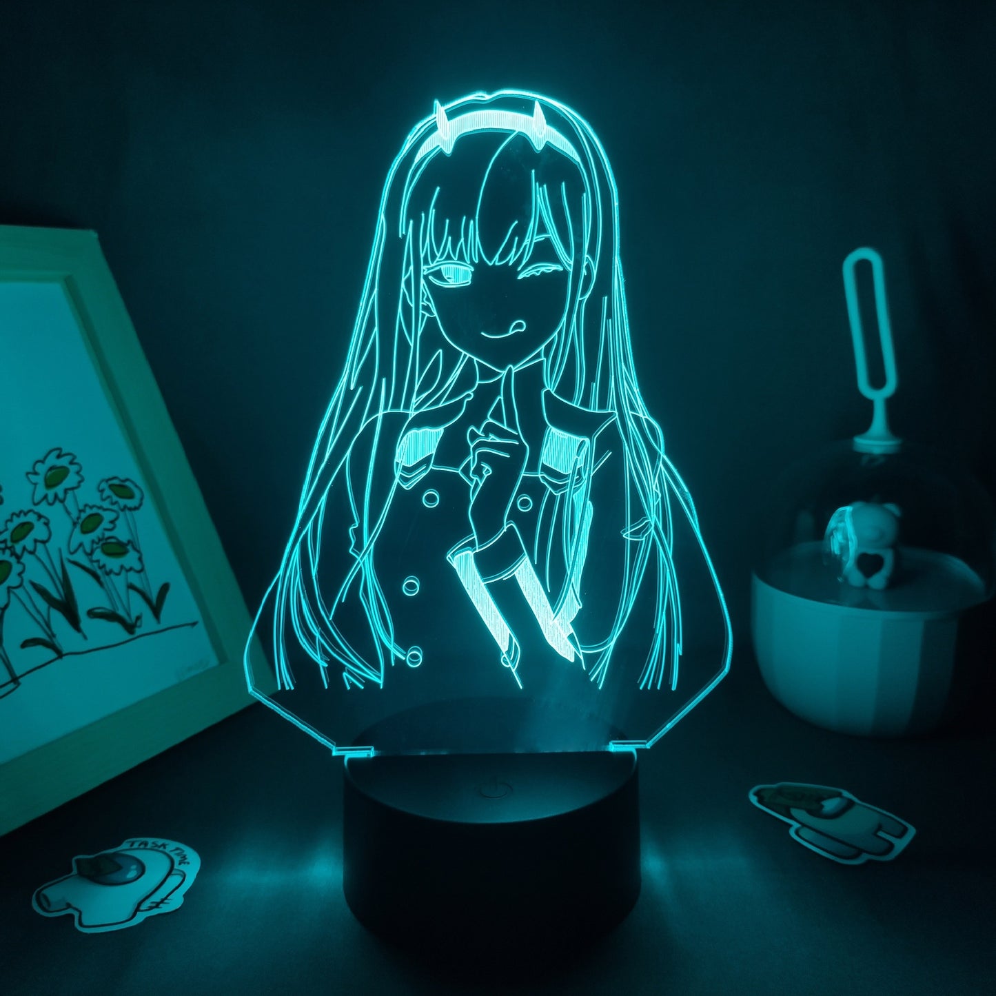 Darling In The Franxx Figure Zero Two Lamps