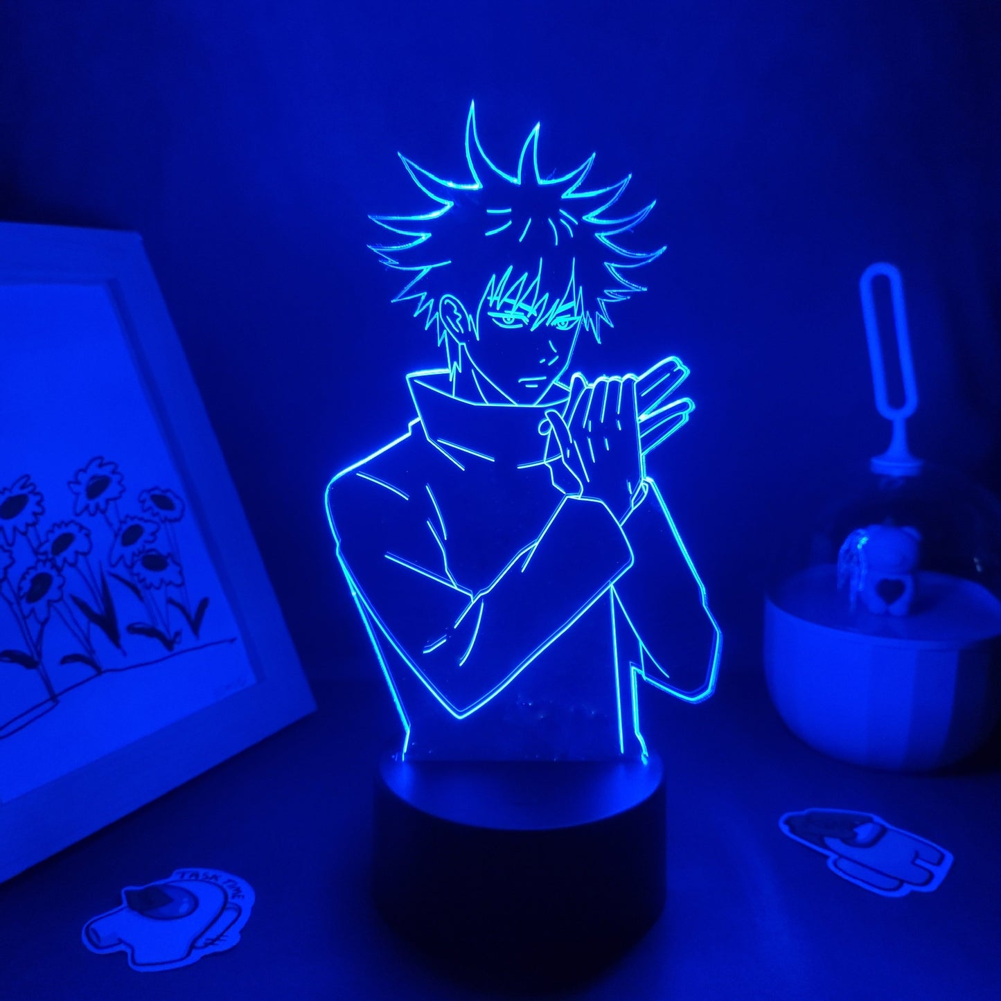 Jujutsu Kaisen Figure Megumi Fushiguro 3D LED Lamp