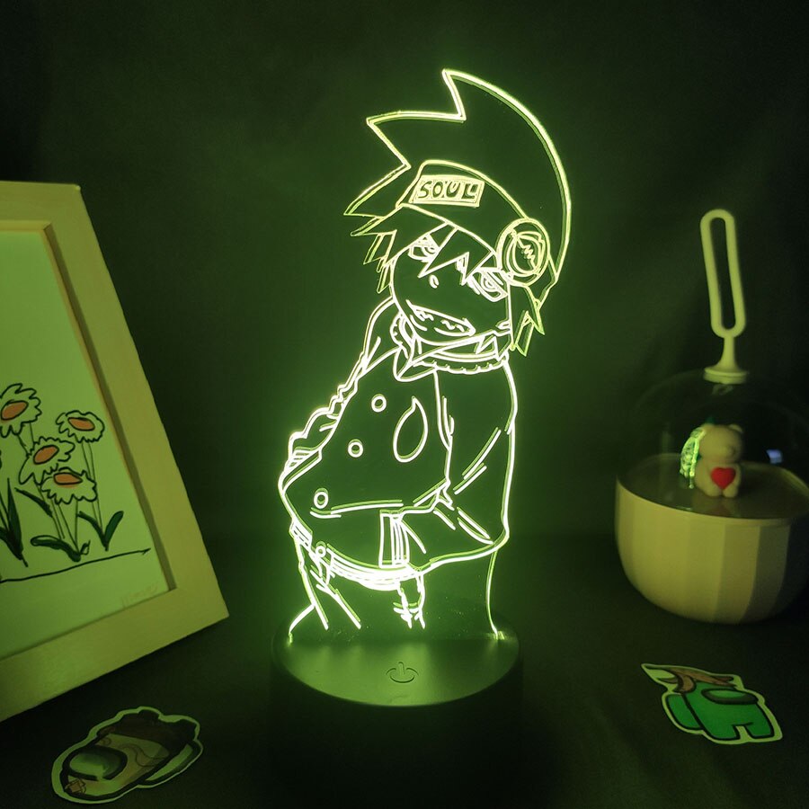 Soul Eater Figure 3D LED Lava Lamps