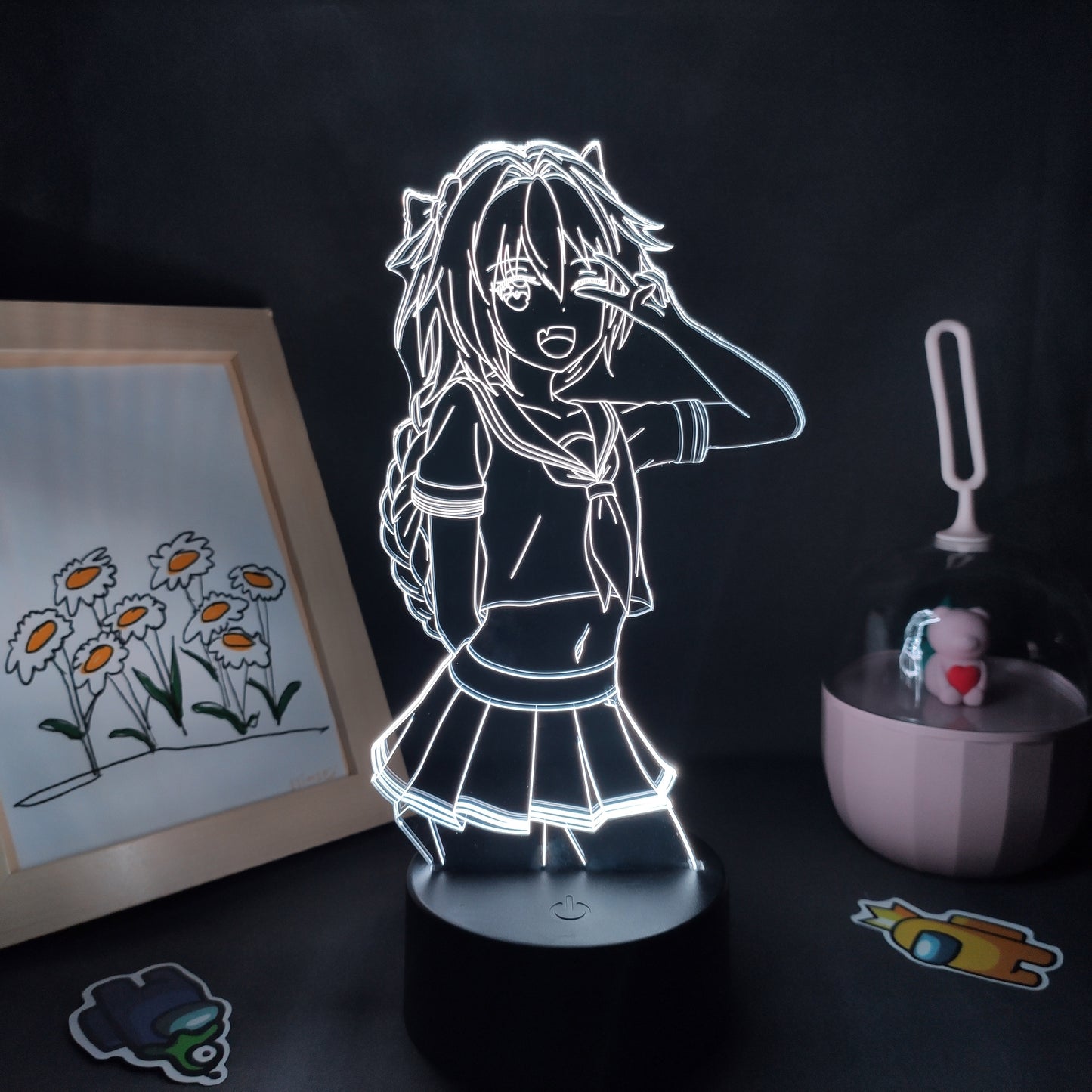 Fate Apocrypha Astolfo Figure 3D Led Lamps