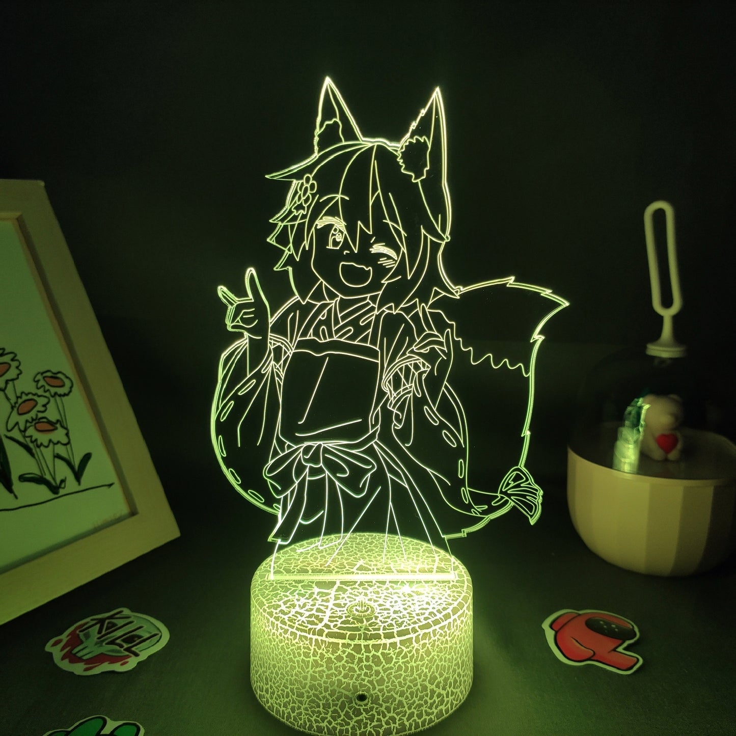 The Helpful Fox Senko San Waifu Figure Night Lights