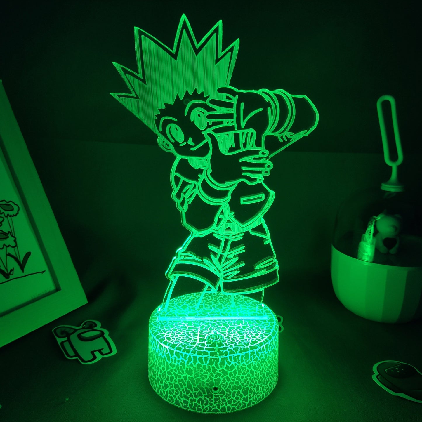 Gon Freecss Figure Hunter x Hunter Lava Lamp