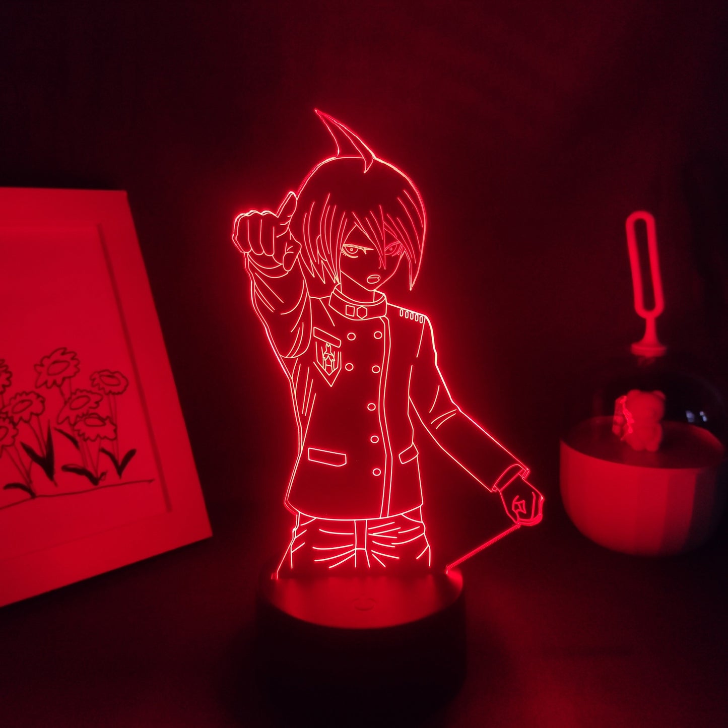 Danganronpa V3 Figure Saihara Shuichi 3D Lamps