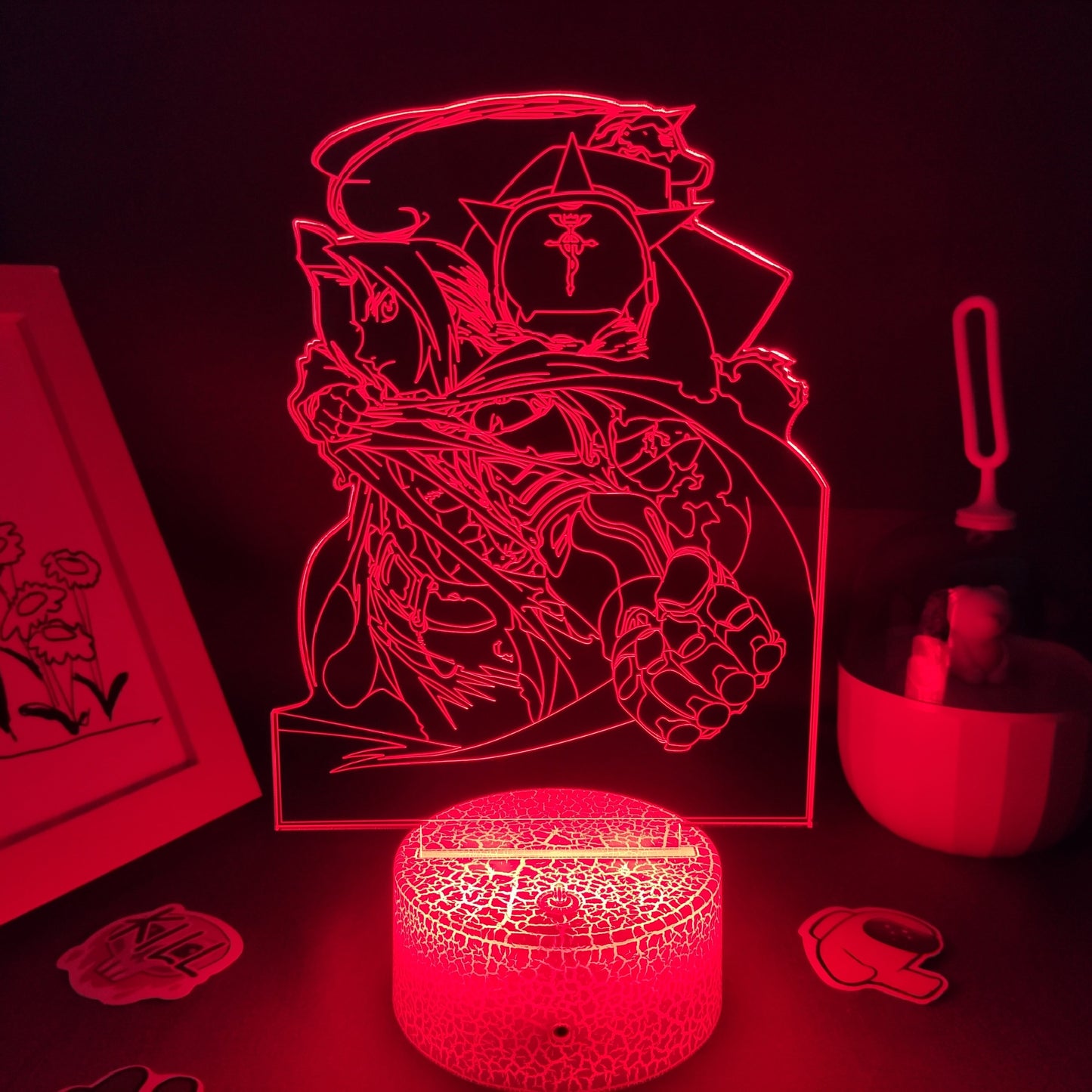 Fullmetal Alchemist Edward Elric Night Light