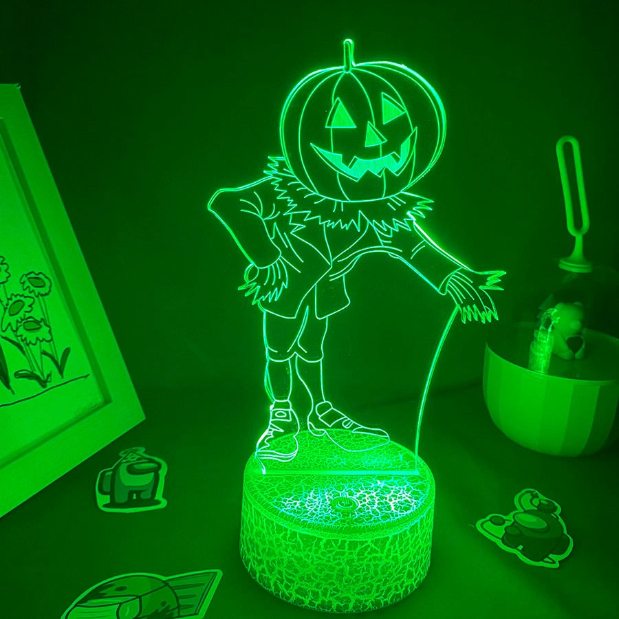 Halloween 3D Pumpkin LED Lava Lamp