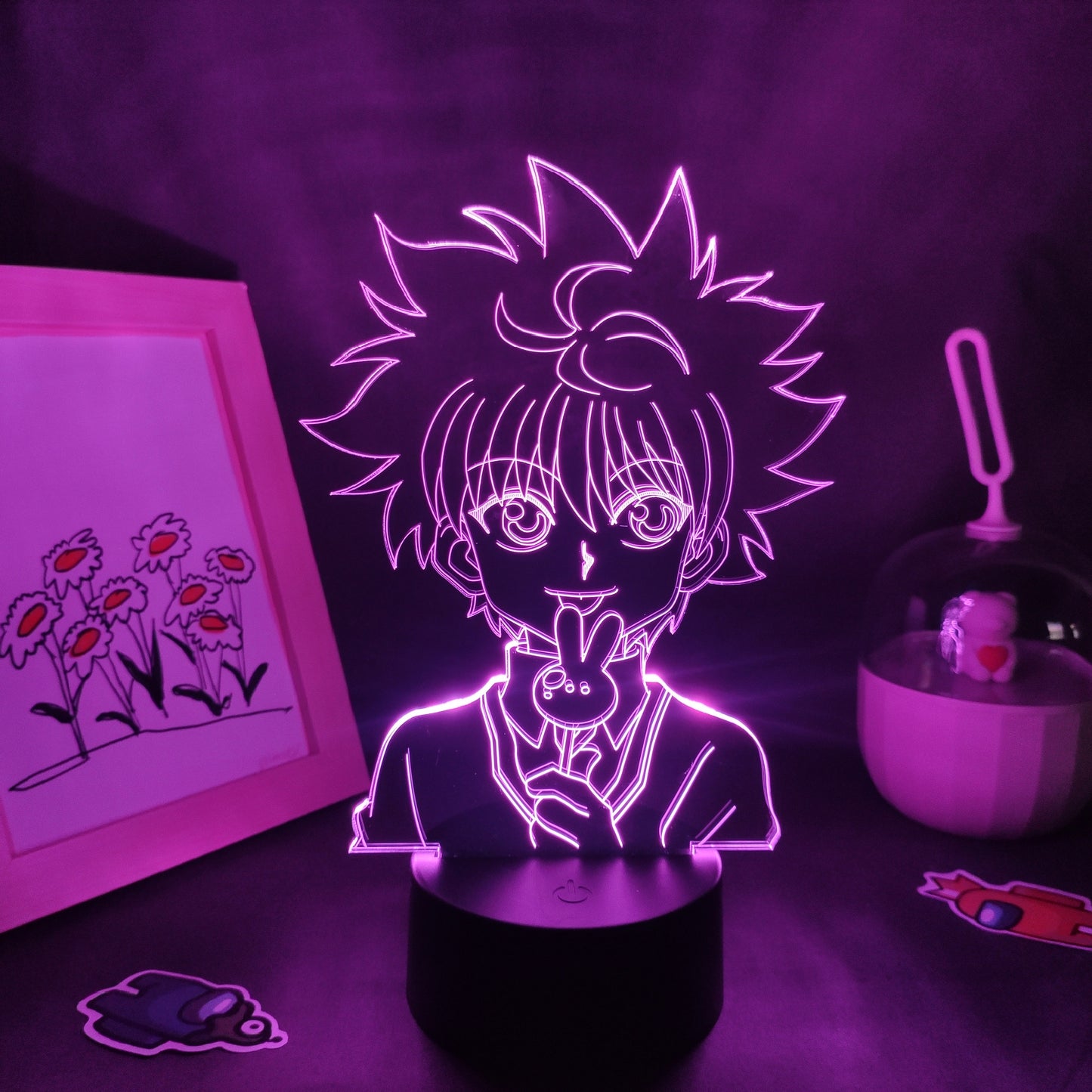 Hunter X Hunter Killua Zoldyck Night Light Lava Lamp