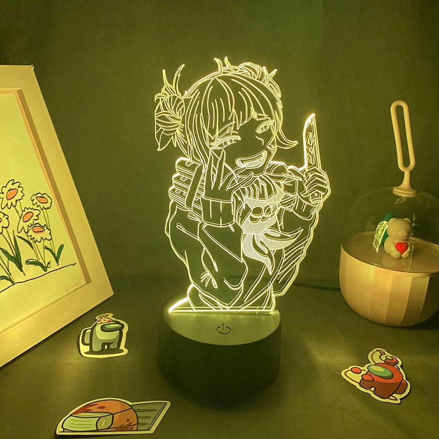 Figure Toga Himiko 3D Night Lights