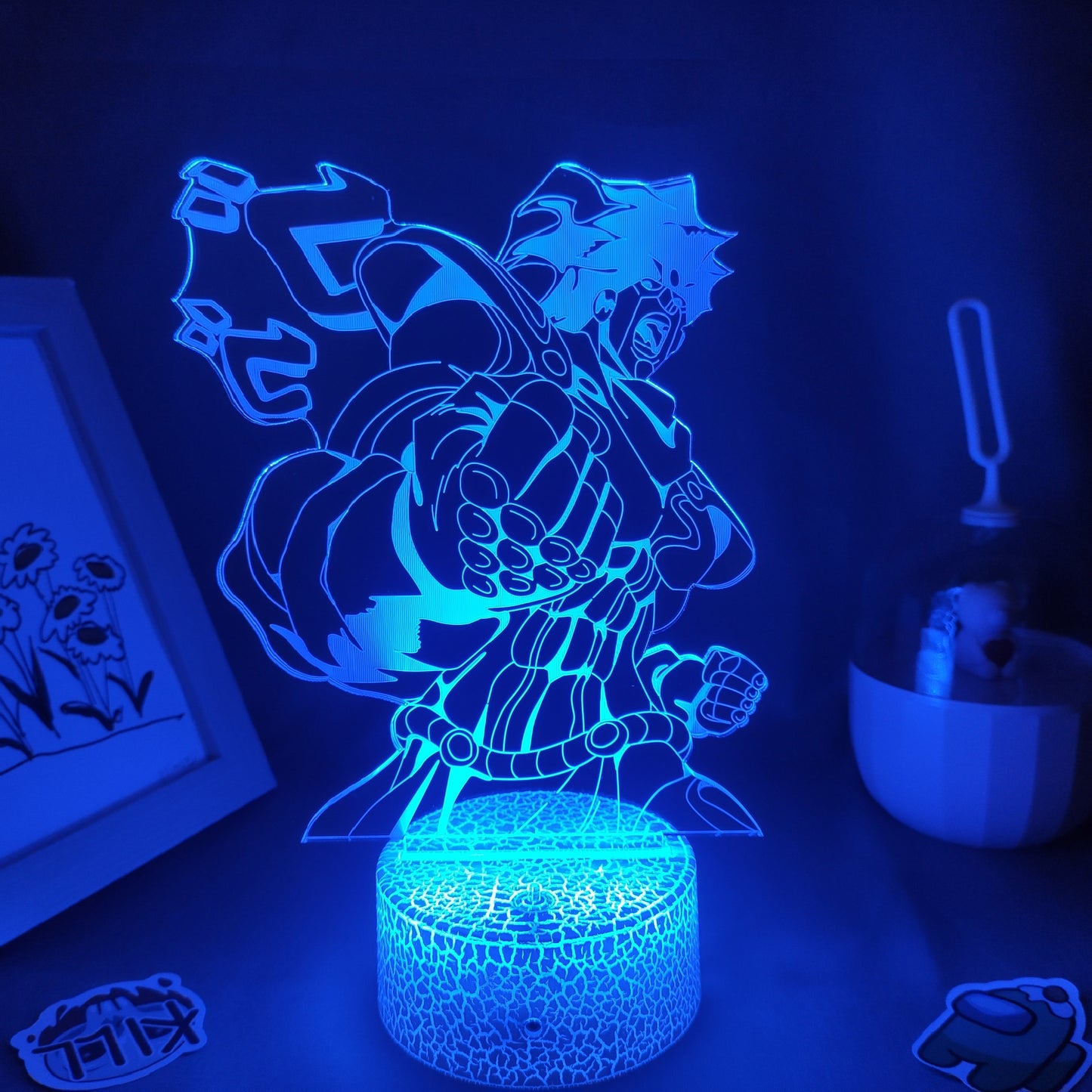 JoJos Bizarre Adventure Jonathan Joestar 3D Lava Lamp