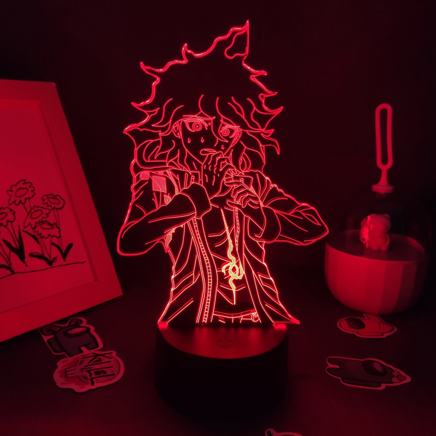 Danganronpa Figure Nagito Komaeda Night Lights