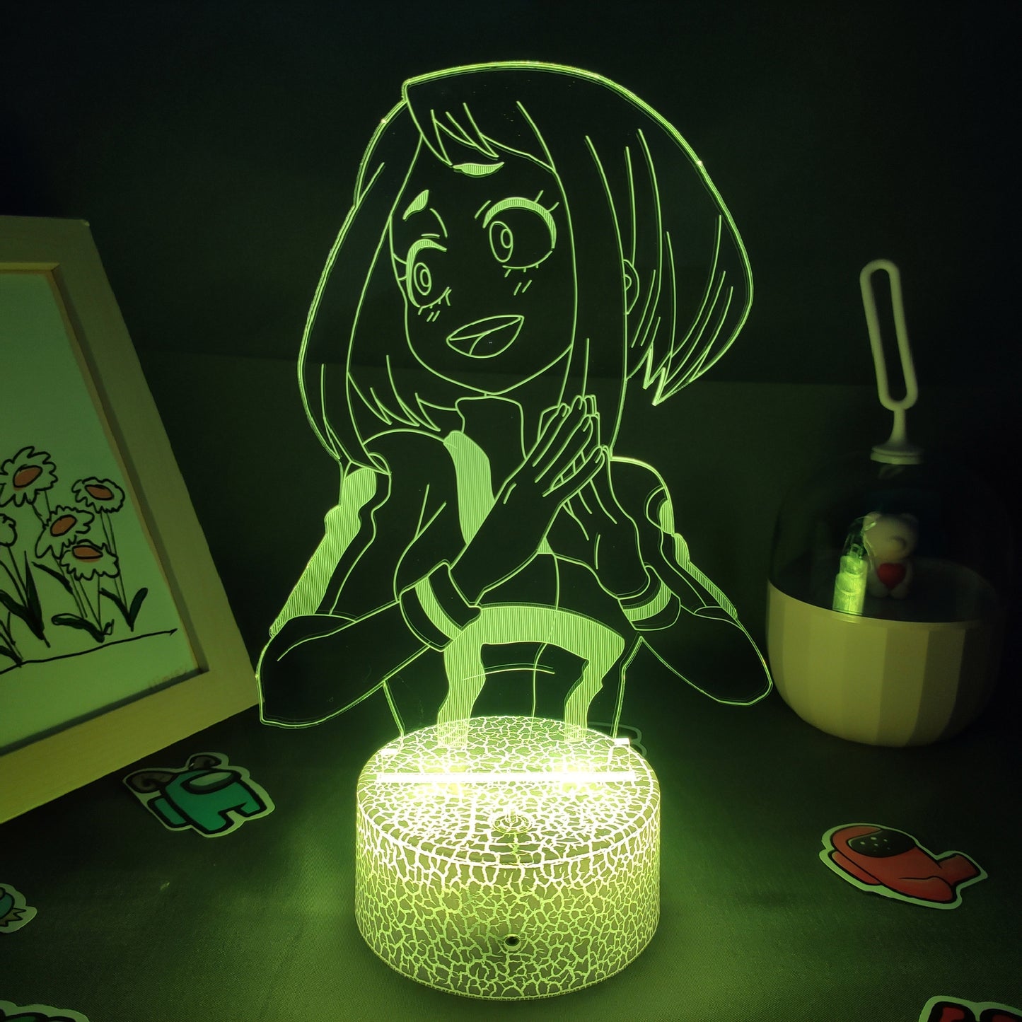 My Hero Academia Figure Ochako Uraraka Lamp