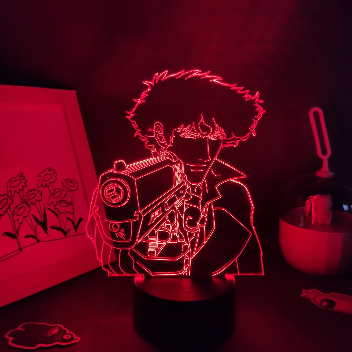 Cowboy Bebop Spike Spiegel 3D Led Night Light