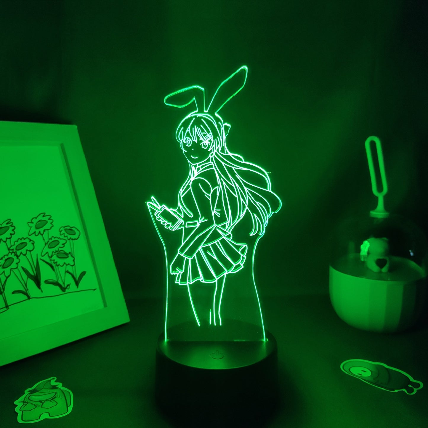 Bunny Girl Figure Sakurajima Mai Night Lights