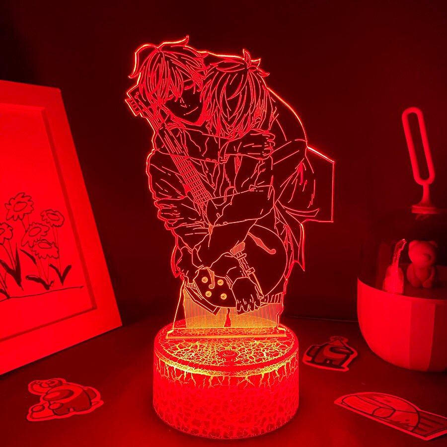 GIVEN Sato Mafuyu and Uenoyama Ritsuka Figure Led Night Light