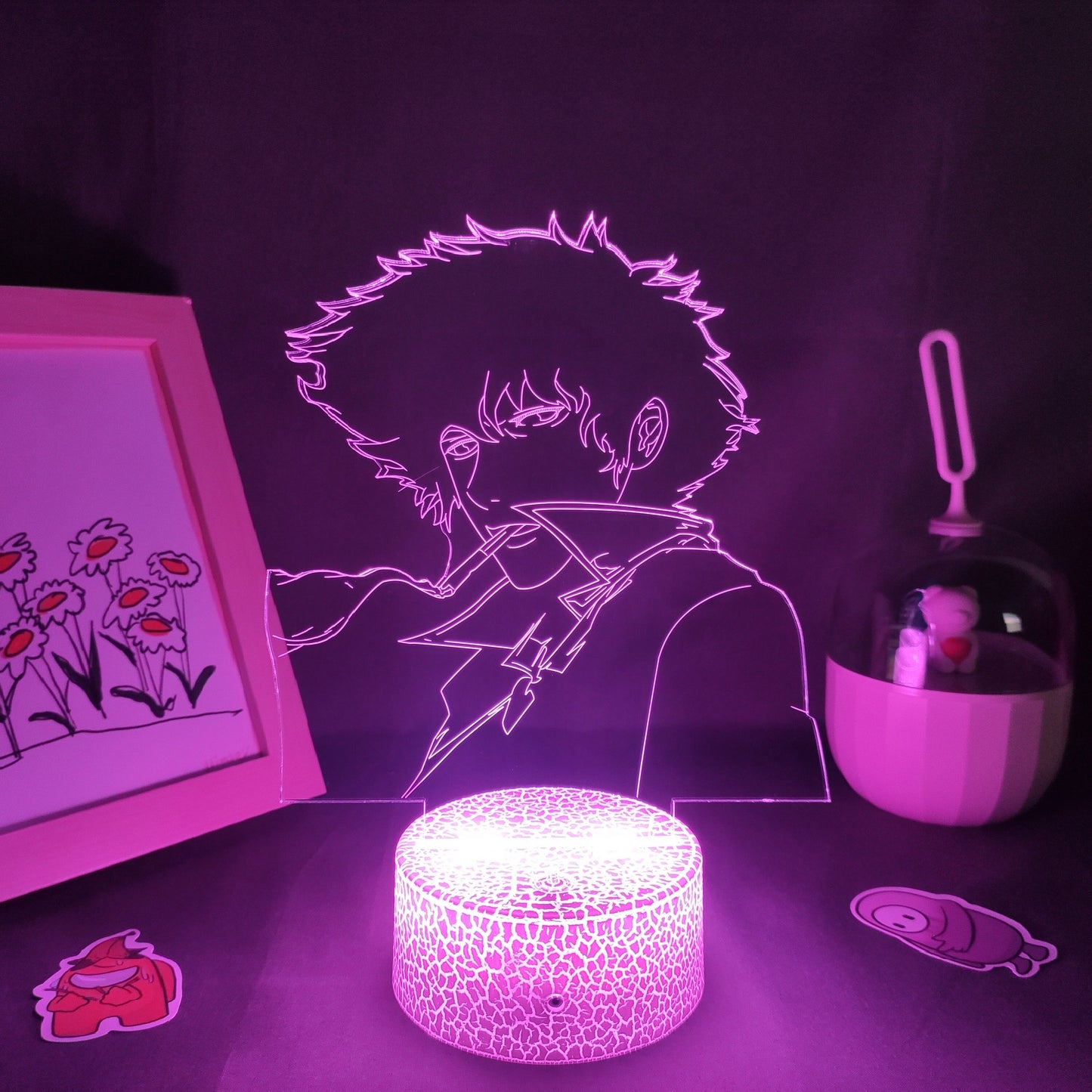 Cowboy Bebop Figure Spike Spiegel 3D Night Lights