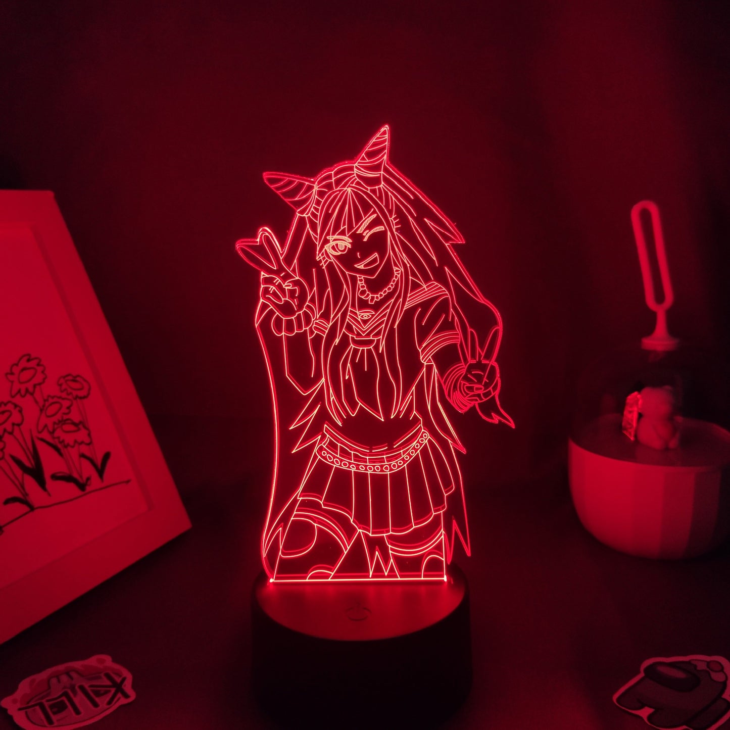 Danganronpa Figures Ibuki Mioda 3D Night Light